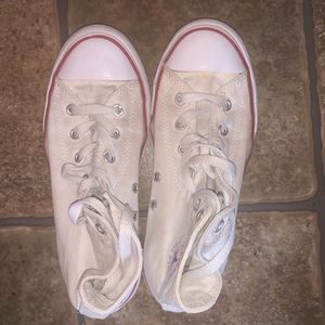 White Chuck Taylor High-Top Converse